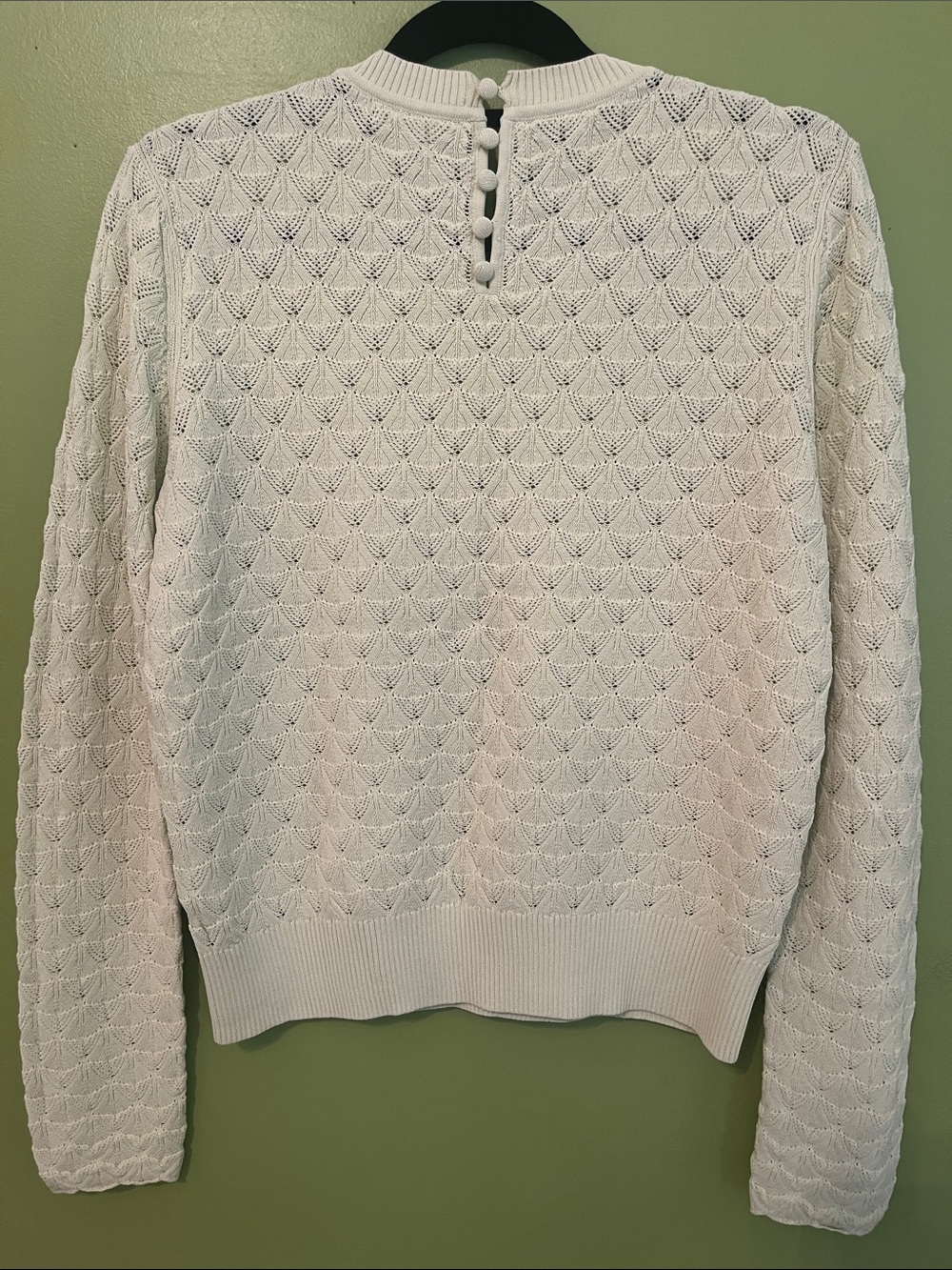 Club Monaco Light Green Summer Sweater - Picture 5 of 8